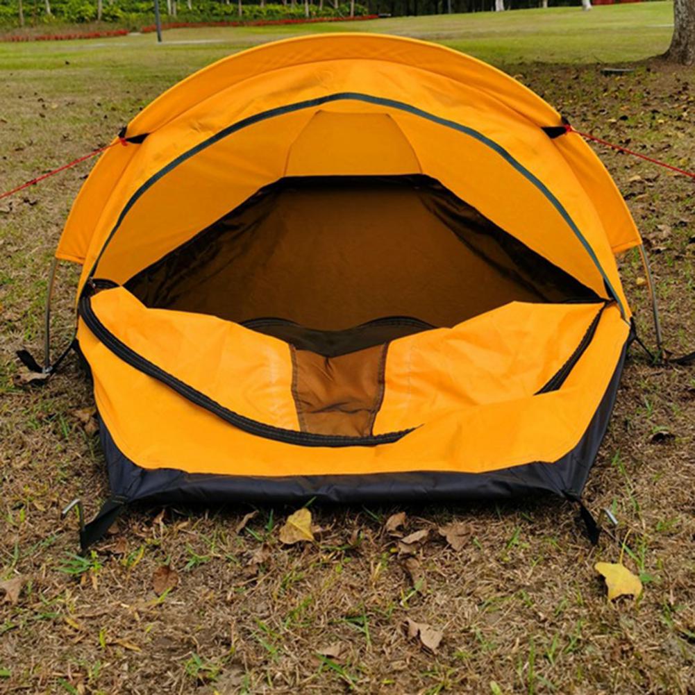 Cheap Goat Tents 1 Set Waterproof Windproof Backpacking Tent Good Ventilation Rest And Sleep Outdoors Ultralight Single Person Camping Tent   